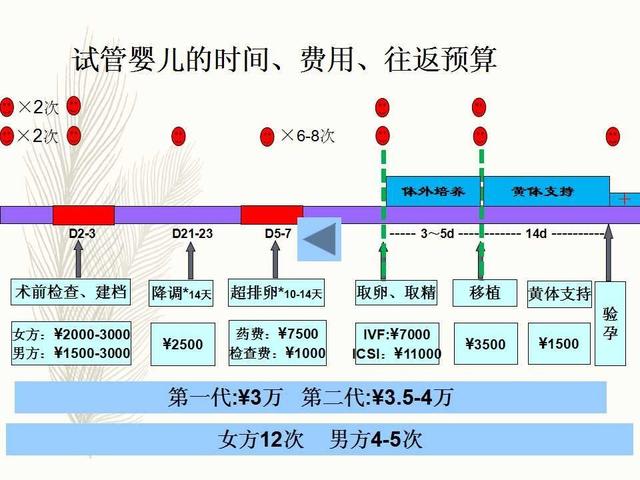 做试管婴儿的全部流程和费用