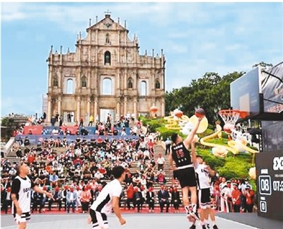 大湾区3×3篮球巡回赛在澳门开赛
