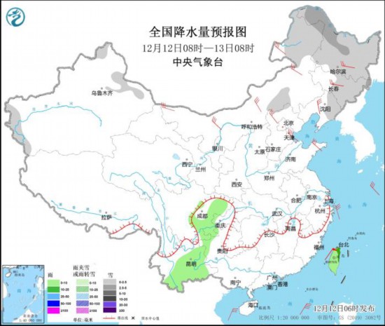 北方地区冷空气活动频繁 内蒙古甘肃等地有沙尘