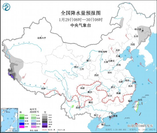 冷空气影响华南 全国大部地区天气晴好