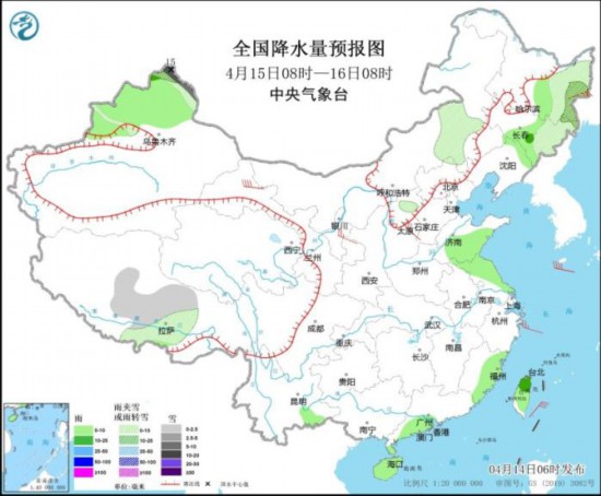 北方地区有大风沙尘天气 江南华南有中到大雨