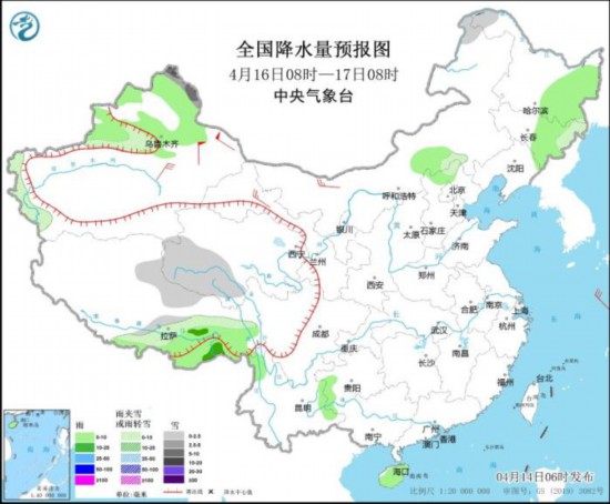 北方地区有大风沙尘天气 江南华南有中到大雨