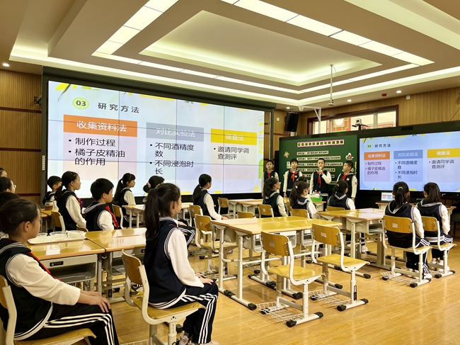 北京市朝阳区实验小学开展系列科技活动