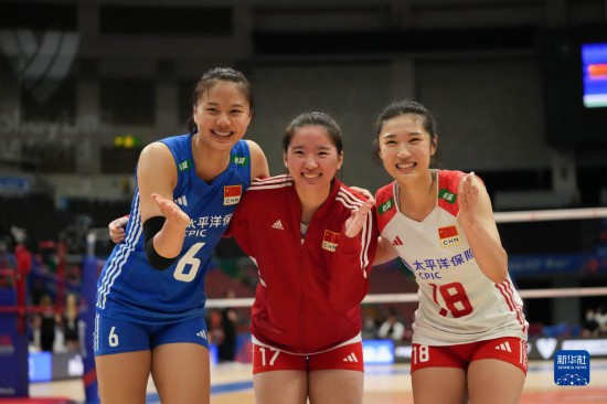 世界女排联赛：中国队胜德国队