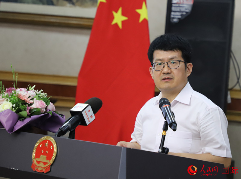 阿尔及利亚大运会代表团感谢中国奉献精彩体育盛会
