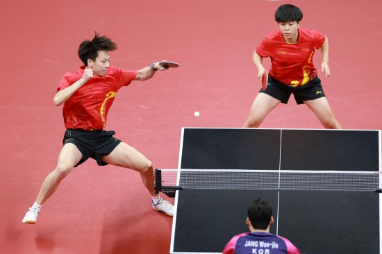 乒乓球综合：中国队提前锁定混双金牌
