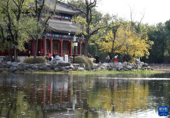 圆明园内秋色浓