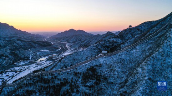 美丽中国丨雪后居庸关长城