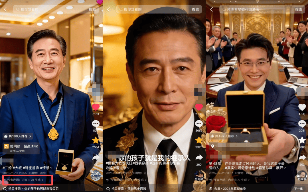 “AI霸总”围猎姐姐们：婚介机构借此引流，有八旬老太被骗2000元学习电商