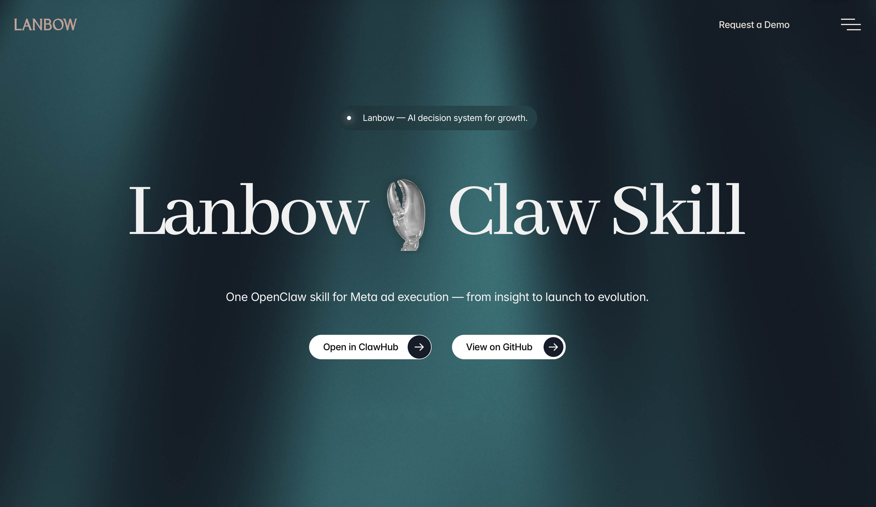 企业级 AI 增长决策系统 Lanbow 宣布将千万美金广告投放经验开源